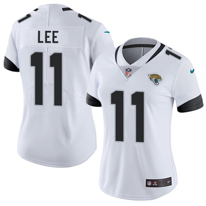  Jaguars 11 Marqise Lee White Women New 2018 Vapor Untouchable Limited Jersey