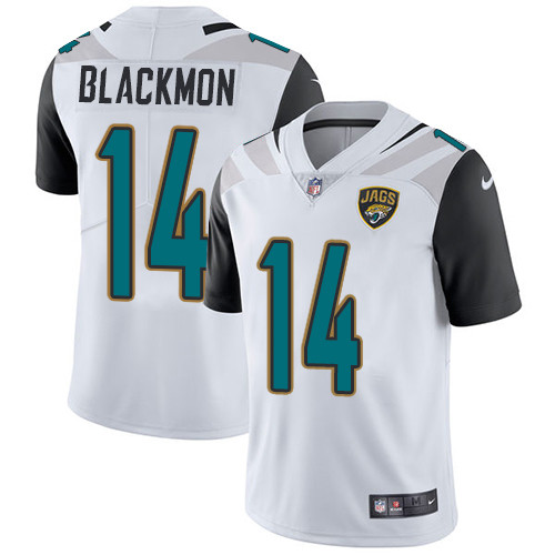  Jaguars 14 Justin Blackmon White Vapor Untouchable Player Limited Jersey