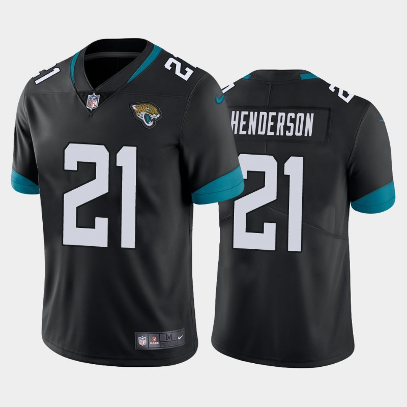 Nike Jaguars 21 C.J. Henderson Black 2020 NFL Draft First Round Pick Vapor Untouchable Limited Jersey