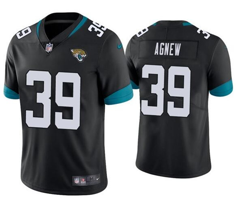 Nike Jaguars 39 Jamal Agnew 2021 Black Vapor Untouchable Limited Jersey