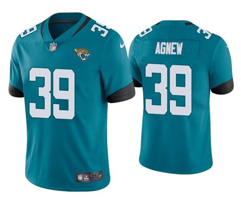 Nike Jaguars 39 Jamal Agnew 2021 Teal Vapor Untouchable Limited Jersey