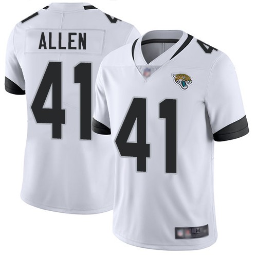 Nike Jaguars 41 Josh Allen White 2019 NFL Draft First Round Pick Vapor Untouchable Limited Jersey