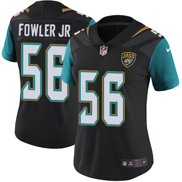  Jaguars 56 Dante Fowler Jr. Black Women Vapor Untouchable Limited Jersey