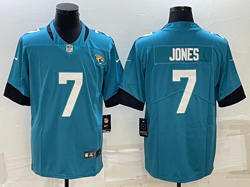 Nike Jaguars 7 Zay Jones Teal Vapor Untouchable Limited Jersey