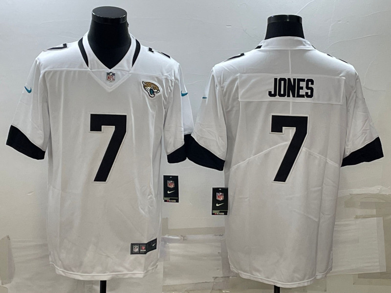 Nike Jaguars 7 Zay Jones White Vapor Untouchable Limited Jersey
