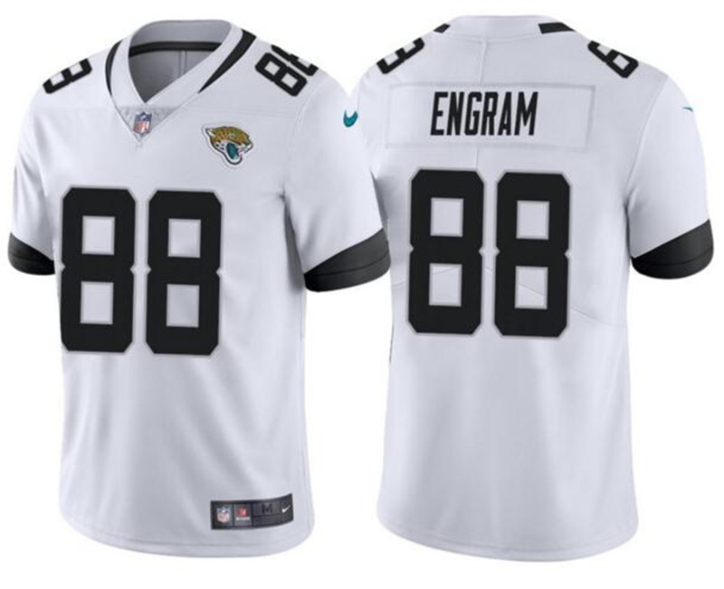 Nike Jaguars 88 Evan Engram White Vapor Limited Jersey