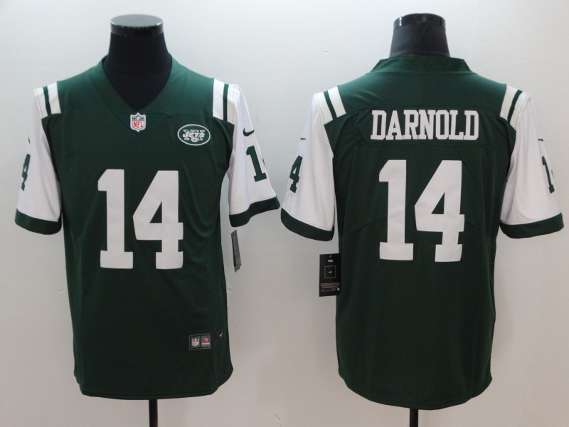  Jets 14 Sam Darnold Green Vapor Untouchable Player Limited Jersey