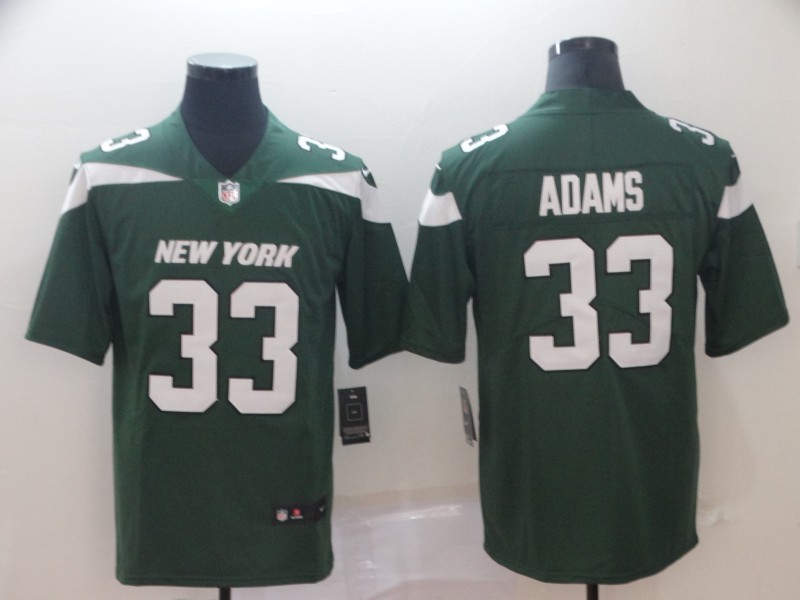 Nike Jets 33 Jamal Adams Green New 2019 Vapor Untouchable Limited Jersey