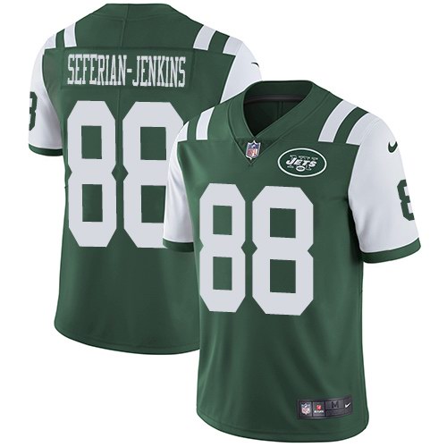  Jets 88 Austin Seferian Jenkins Green Vapor Untouchable Limited Jersey