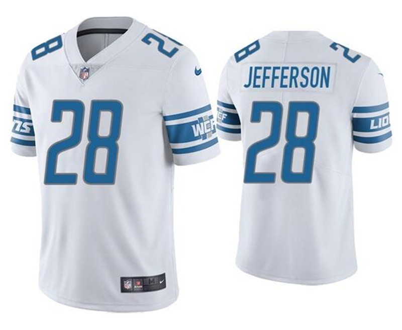 Men's Nike T.J. Hockenson Black Detroit Lions RFLCTV Limited Jersey