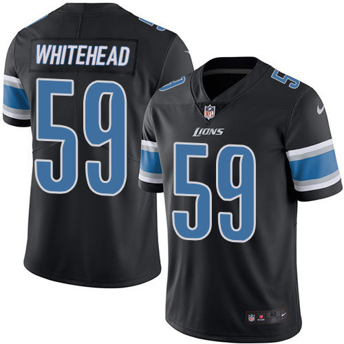  Lions 59 Whitehead Tahir Black Vapor Untouchable Player Limited Jersey