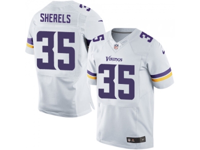  Minnesota Vikings 35 Marcus Sherels White Elite NFL Jersey