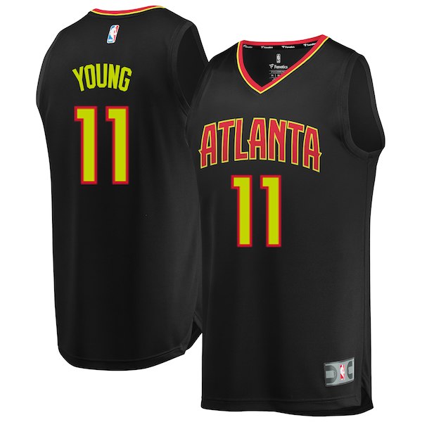  NBA Atlanta Hawks #11 Trae Young New Revolution 30 Swingman White Jersey
