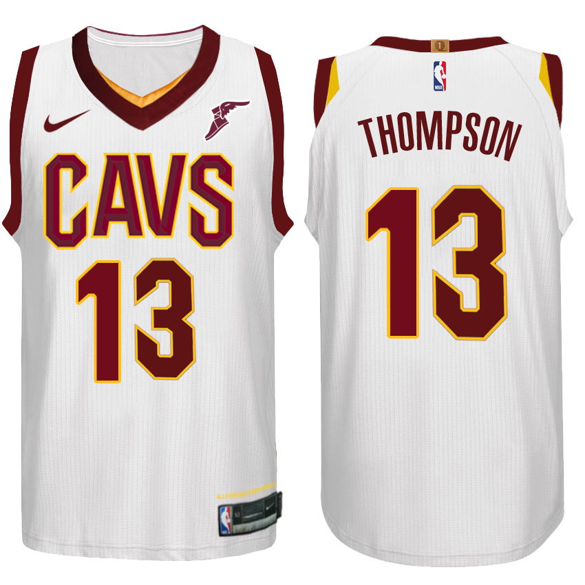  NBA Cleveland Cavaliers  #13 Tristan Thompson Jersey 2017 18 New Season White Jersey