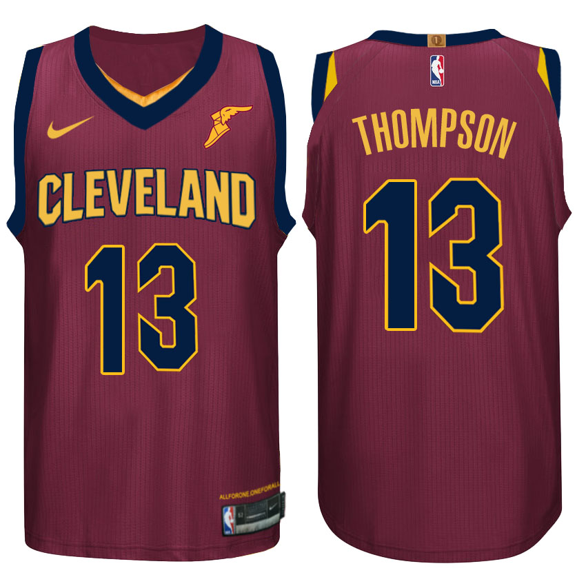  NBA Cleveland Cavaliers  #13 Tristan Thompson Jersey 2017 18 New Season Wine Red Jersey