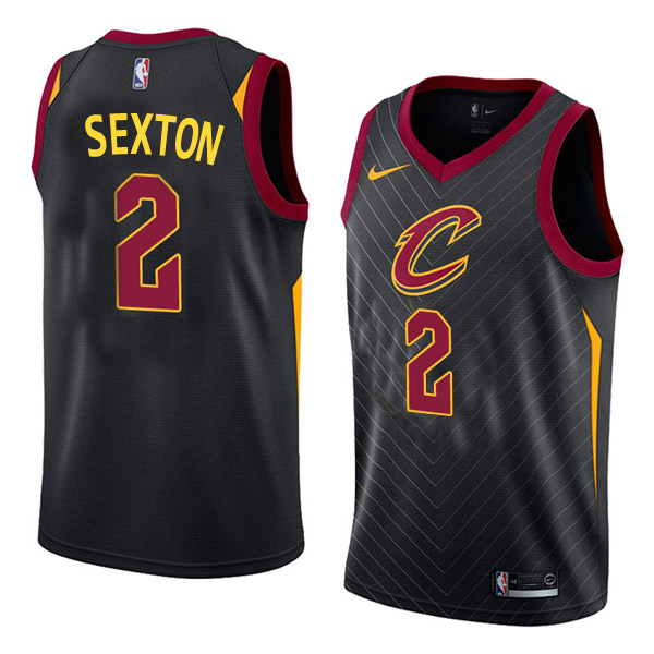  NBA Cleveland Cavaliers #2 Collin Sexton Jersey 2017 18 New Season Black Jersey