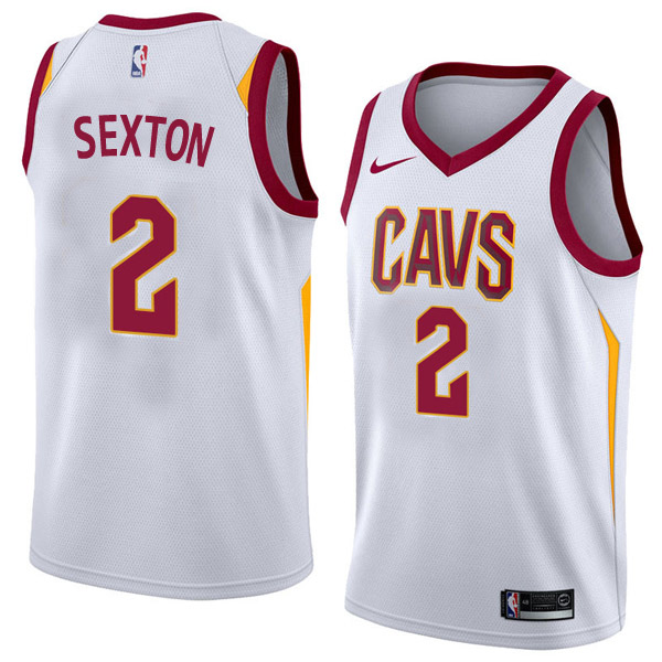  NBA Cleveland Cavaliers #2 Collin Sexton Jersey 2017 18 New Season White Jersey