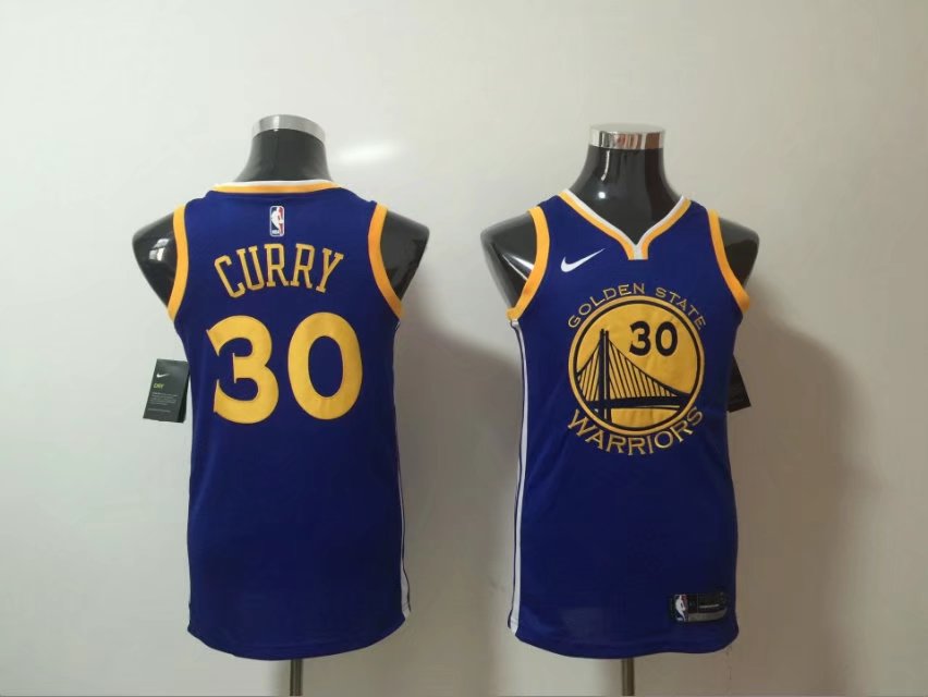  NBA Golden State Warriors #30 Stephen Curry women dress 2017 18 New Season Blue women dress