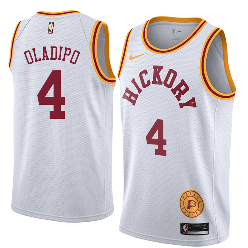  NBA Indiana Pacers #4 Victor Oladipo Jersey 2017 18 New Season White Jersey