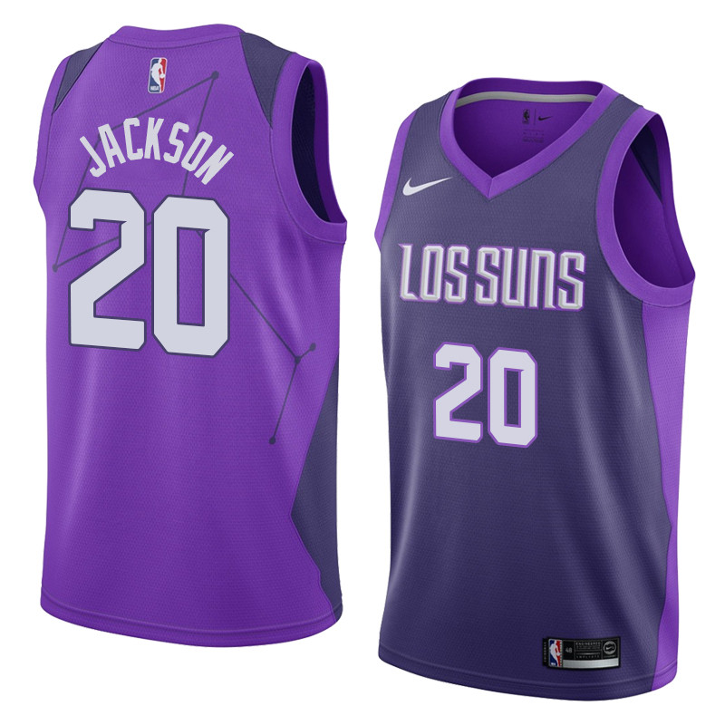  NBA Phoenix Suns #20 Josh Jackson Jersey 2017 18 New Season City Edition Jersey