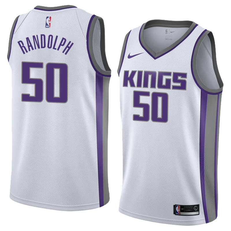  NBA Sacramento Kings #50 Zach Randolph Jersey 2017 18 New Season White Jersey