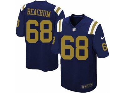  New York Jets 68 Kelvin Beachum Limited Navy Blue Alternate NFL Jersey