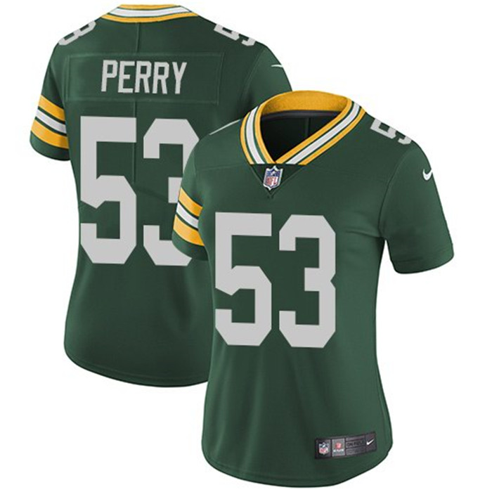  Packers 53 Nick Perry Green Women Vapor Untouchable Limited Jersey
