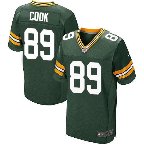  Packers 89 Jared Cook Green Team Color Men Stitched NFL Elite Jersey
