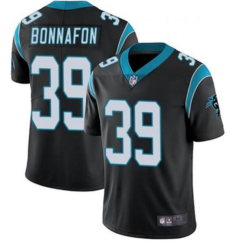 Nike Panthers 39 Reggie Bonnafon Black Vapor Untouchable Limited Jersey