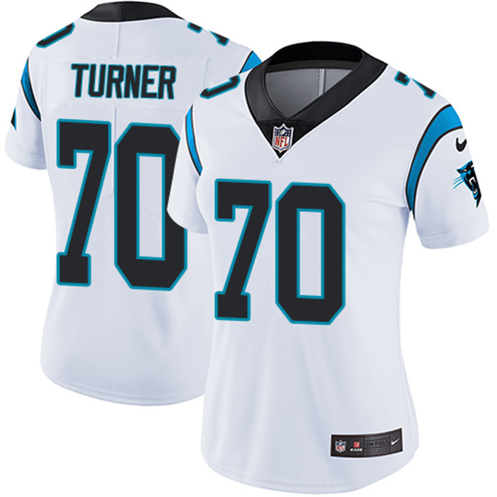 Nike Carolina Panthers No70 Trai Turner Camo Women's Stitched NFL Limited 2018 Salute to Service Jersey