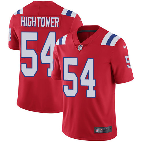  Patriots 54 Dont'a Hightower Red Vapor Untouchable Player Limited Jersey