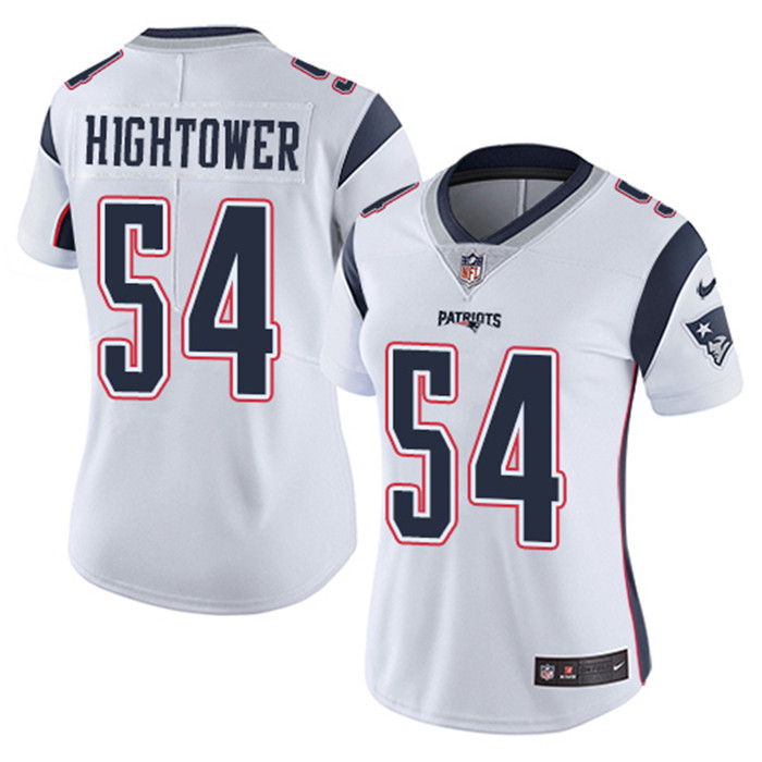  Patriots 54 Dont'a Hightower White Women Vapor Untouchable Limited Jersey