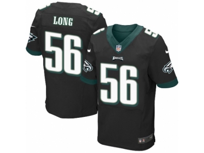  Philadelphia Eagles 56 Chris Long Elite Black Alternate NFL Jersey