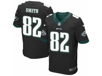  Philadelphia Eagles 82 Torrey Smith Elite Black Alternate NFL Jersey