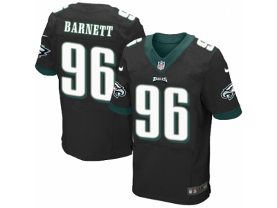  Philadelphia Eagles 96 Derek Barnett Elite Black Alternate NFL Jersey