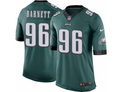  Philadelphia Eagles 96 Derek Barnett Limited Midnight Green Team Color NFL Jersey