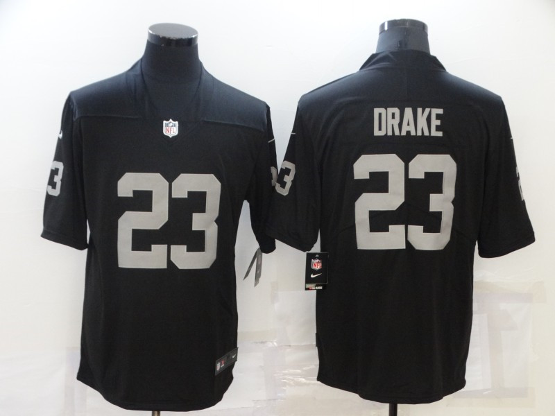 Nike Raider 23 Kenyan Drake Black Vapor Untouchable Limited Jersey