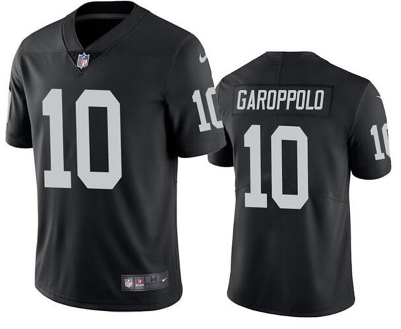 Nike Raiders 10 Jimmy Garoppolo Black Vapor Untouchable Limited Jersey