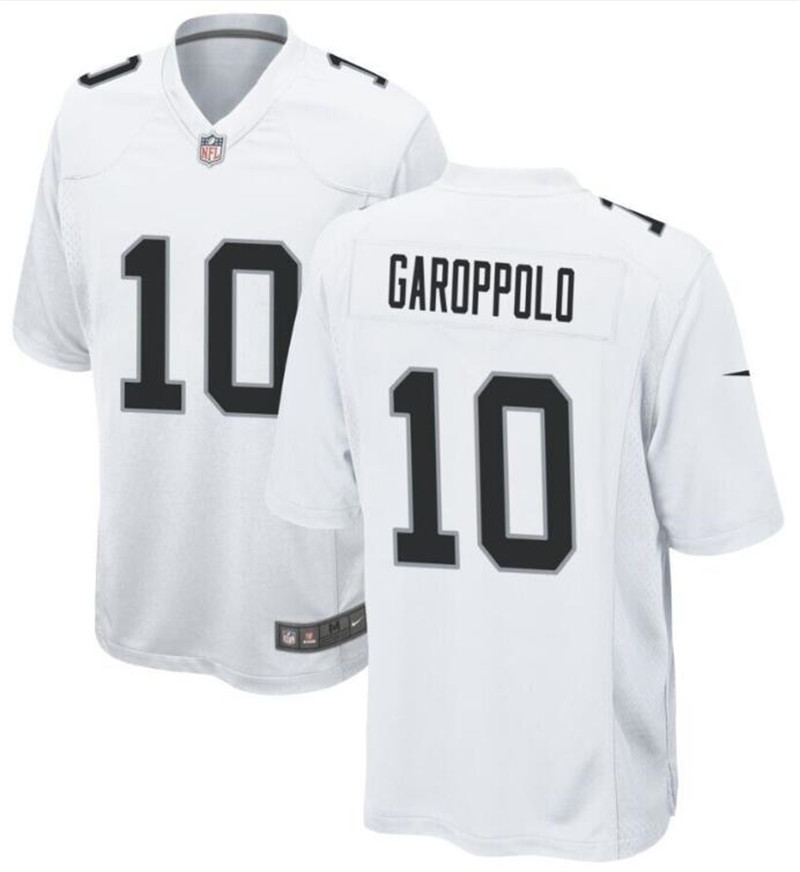 Nike Raiders 10 Jimmy Garoppolo White Vapor Untouchable Limited Jersey