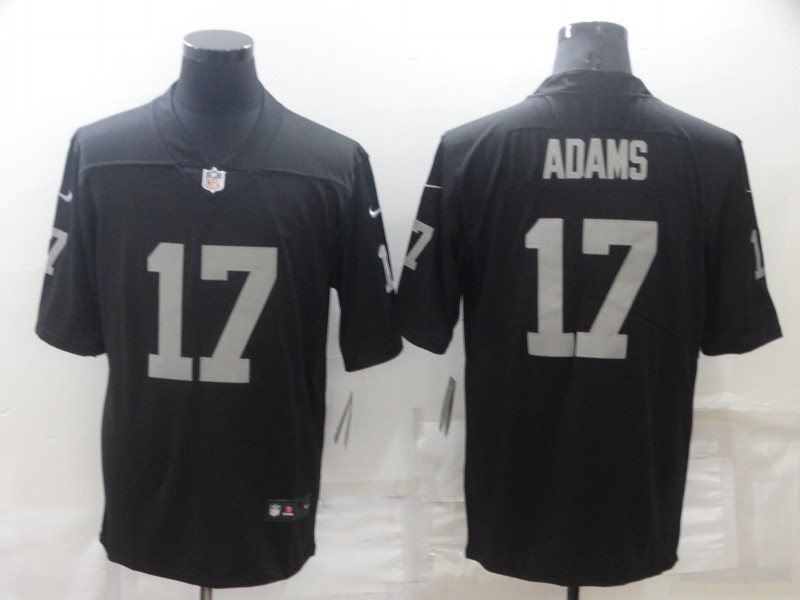 Nike Raiders 17 Davante Adams Black Women Vapor Limited Jersey