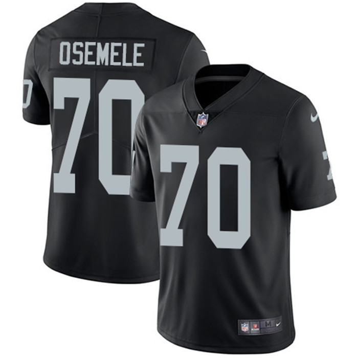  Raiders 70 Kelechi Osemele Black Vapor Untouchable Limited Jersey