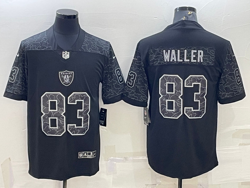 Nike Raiders 83 Darren Waller Black RFLCTV Limited Jersey