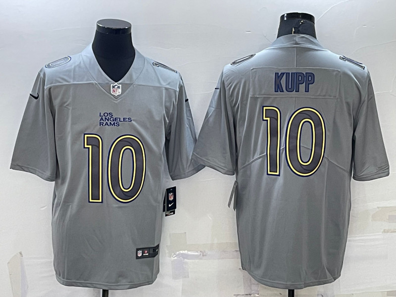 Nike Rams 10 Cooper Kupp Gray Atmosphere Fashion Vapor Limited Jersey