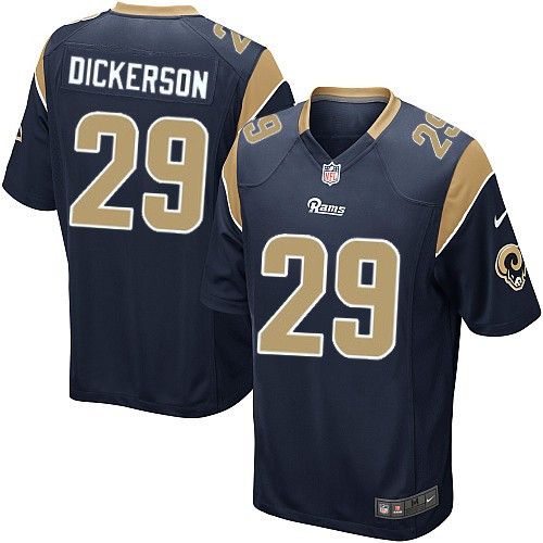  Rams 29 Eric Dickerson Blue Youth Game Jersey