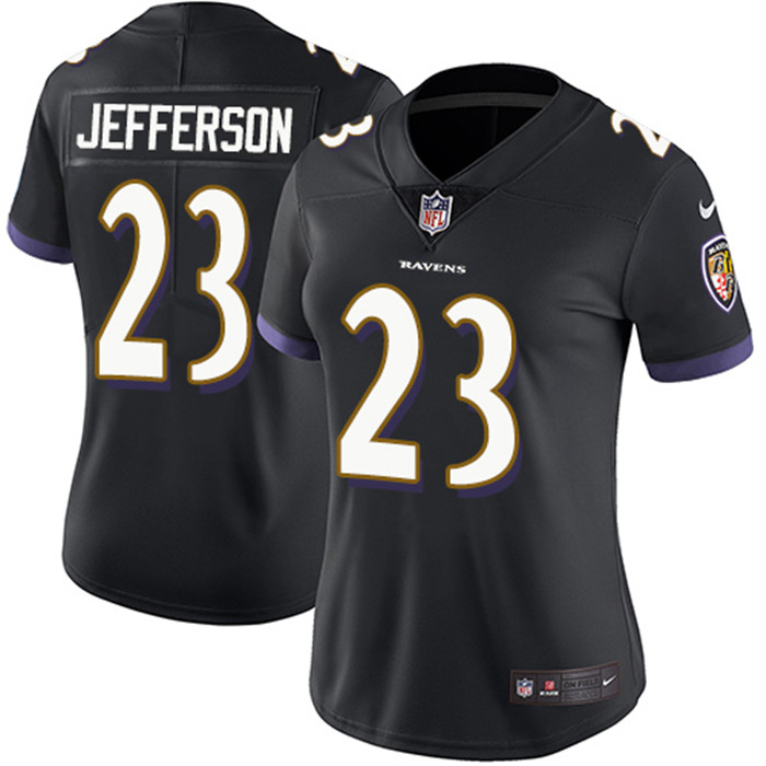  Ravens 23 Tony Jefferson Black Vapor Untouchable Limited Jersey