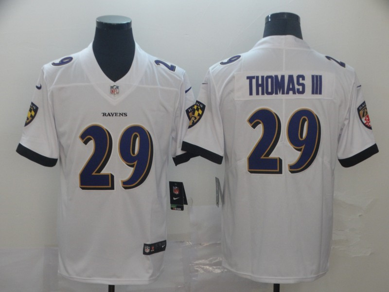  Ravens 29 Marlon Humphrey White Vapor Untouchable Limited Jersey