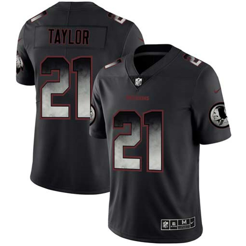 Nike Redskins 21 Sean Taylor Black Arch Smoke Vapor Untouchable Limited Jersey