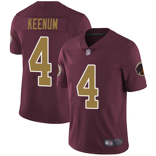 Nike Redskins 4 Case Keenum Burgundy Alternate Vapor Untouchable Limited Jersey