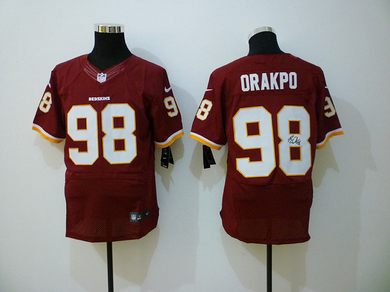  Redskins 98 Brian Orakpo Red Signature Edition Elite Jersey