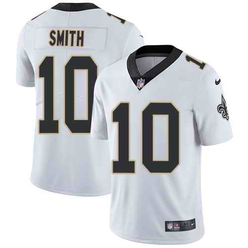  Saints 10 Tre'Quan Smith White Vapor Untouchable Limited Jersey